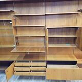 Modular teak shelf / germany / 1970s / cadovius style / kai kristiansen