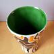 Enamelled ceramic vase 60s