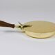 Butler Ashtray Marked Carl Aubock in Brass with Lid and Handle, Vienna, 1950s