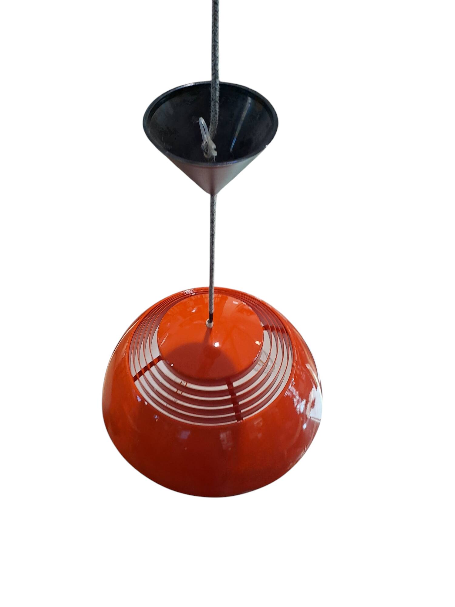 Pendant lamp by arne jacobsen for louis poulsen - "aj royal" for the sas royal hotel / 1960 denmark