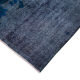 Hand-knotted vintage oriental 1980s 112 cm x 201 cm purple rug