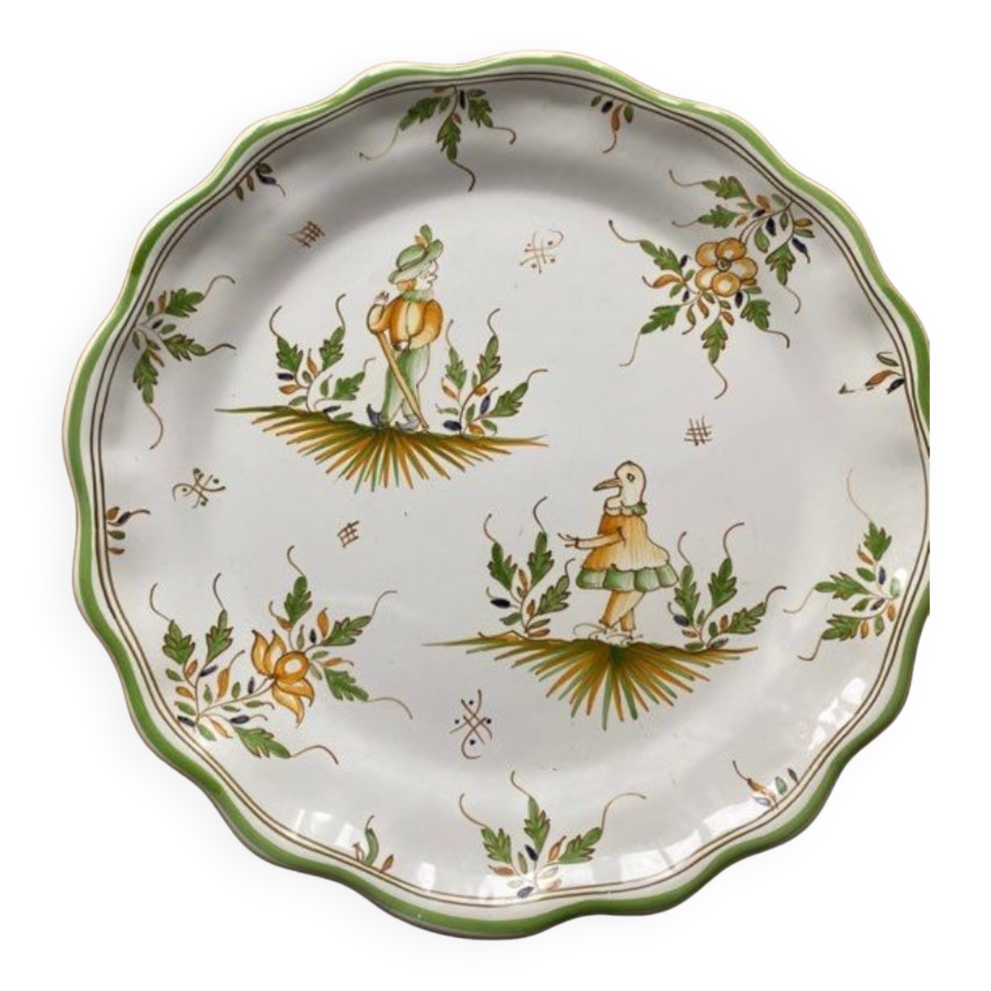 Moustiers plate