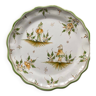 Moustiers plate