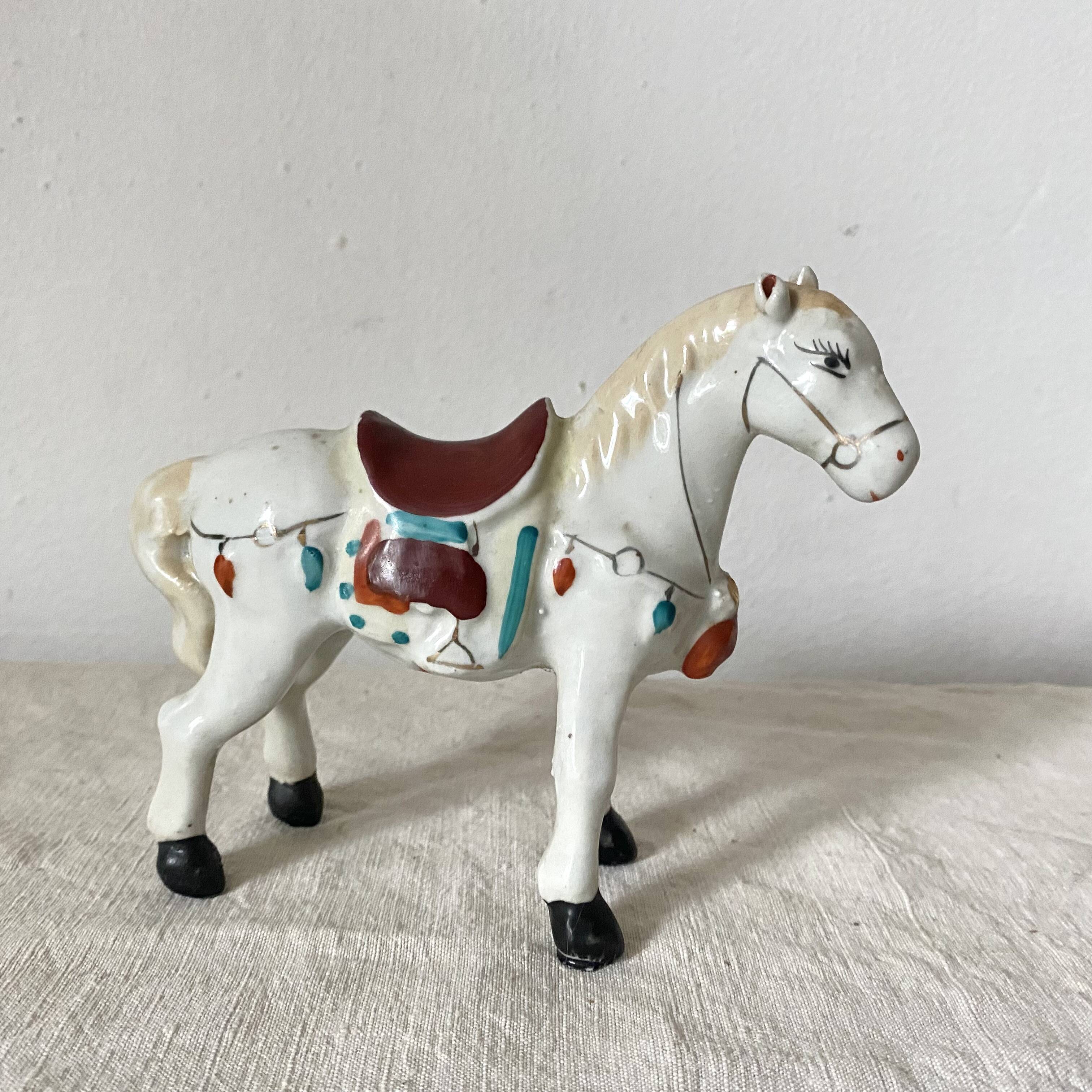 Porcelain horse