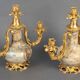 Pair of three-light candelabra Napoleon III