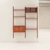 2-column wall unit by Poul Cadovius