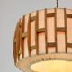 Mid-Century Danish Pendant Lamp in Teak, 1960s