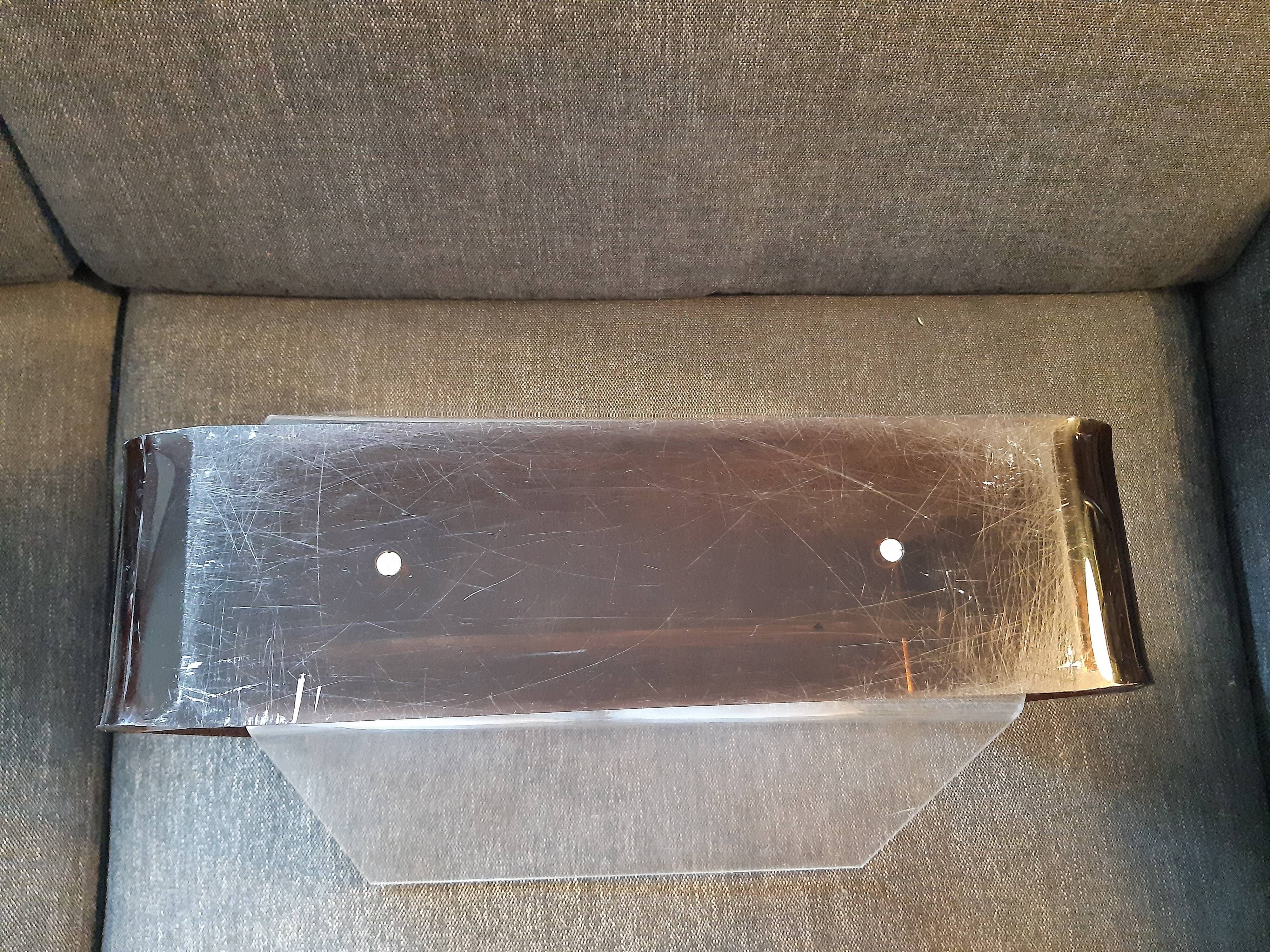 plexiglass magazine rack