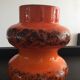 Scandinavian vase from the 60s in glazed ceramic