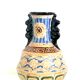 Asian enamelled ceramic vase
