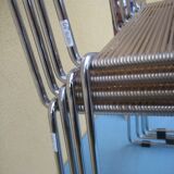 Lot of 4 metal chairs