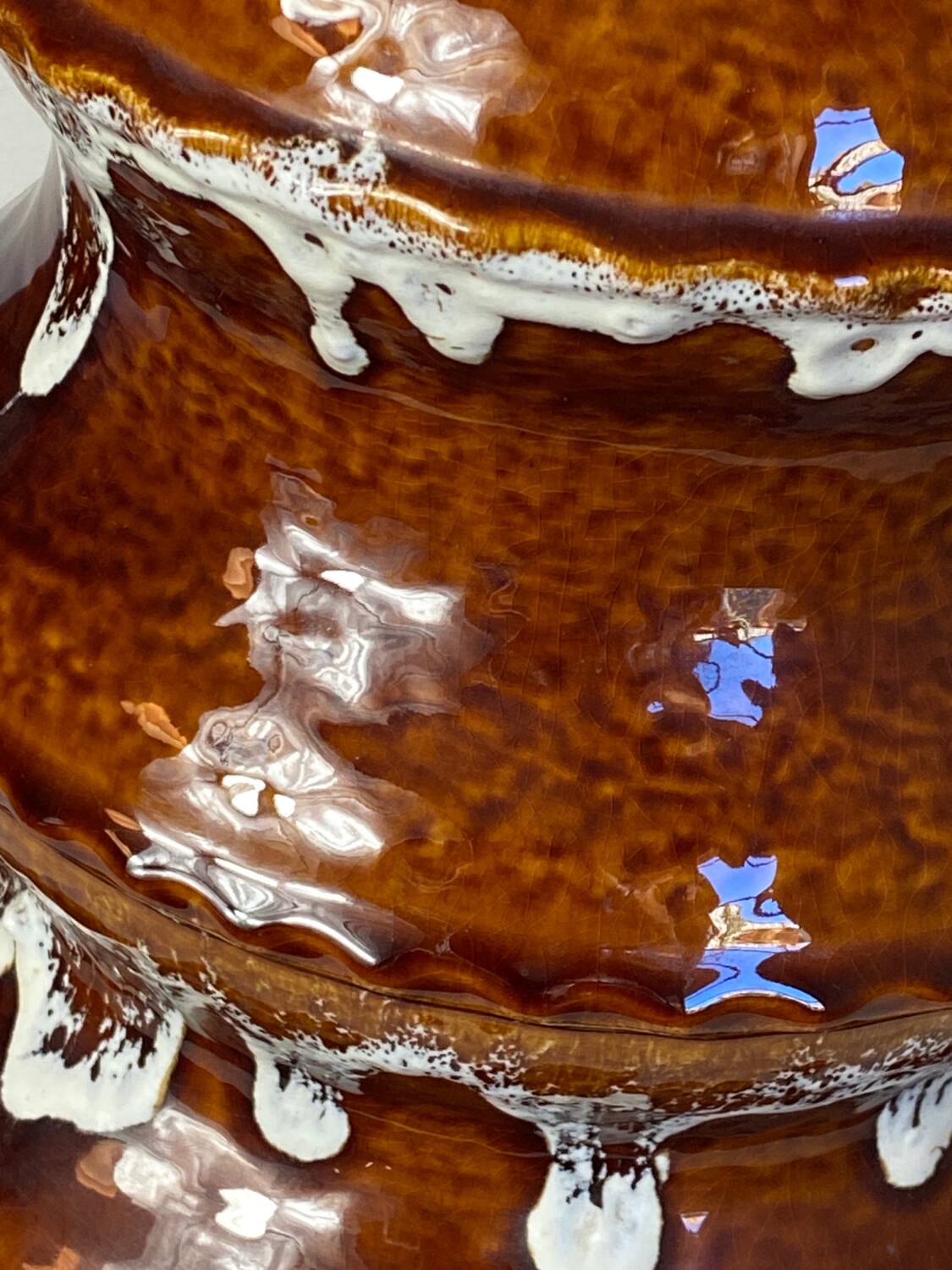 Fat lava type ceramic floor lamp