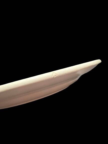 Lot of ten stamped Lunéville Imperial Flan ceramic plates