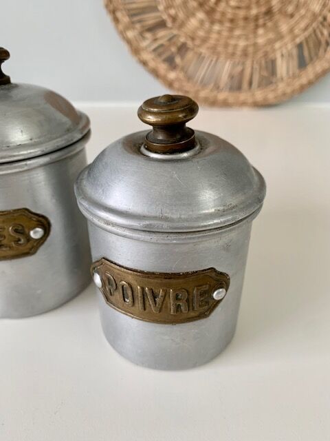 2 pots aluminium
