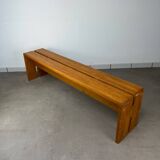 Charlotte Perriand bench for Les Arcs