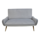 Marco Zanuso Style Mid-Century Modern Velvet Sofa "Lady", 50s