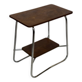 Table d'appoint vintage style Art Déco / Bauhaus des années 60