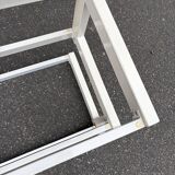 Meuble tv / home cinéma design norstone esse av - 3 niveaux - acier & verre