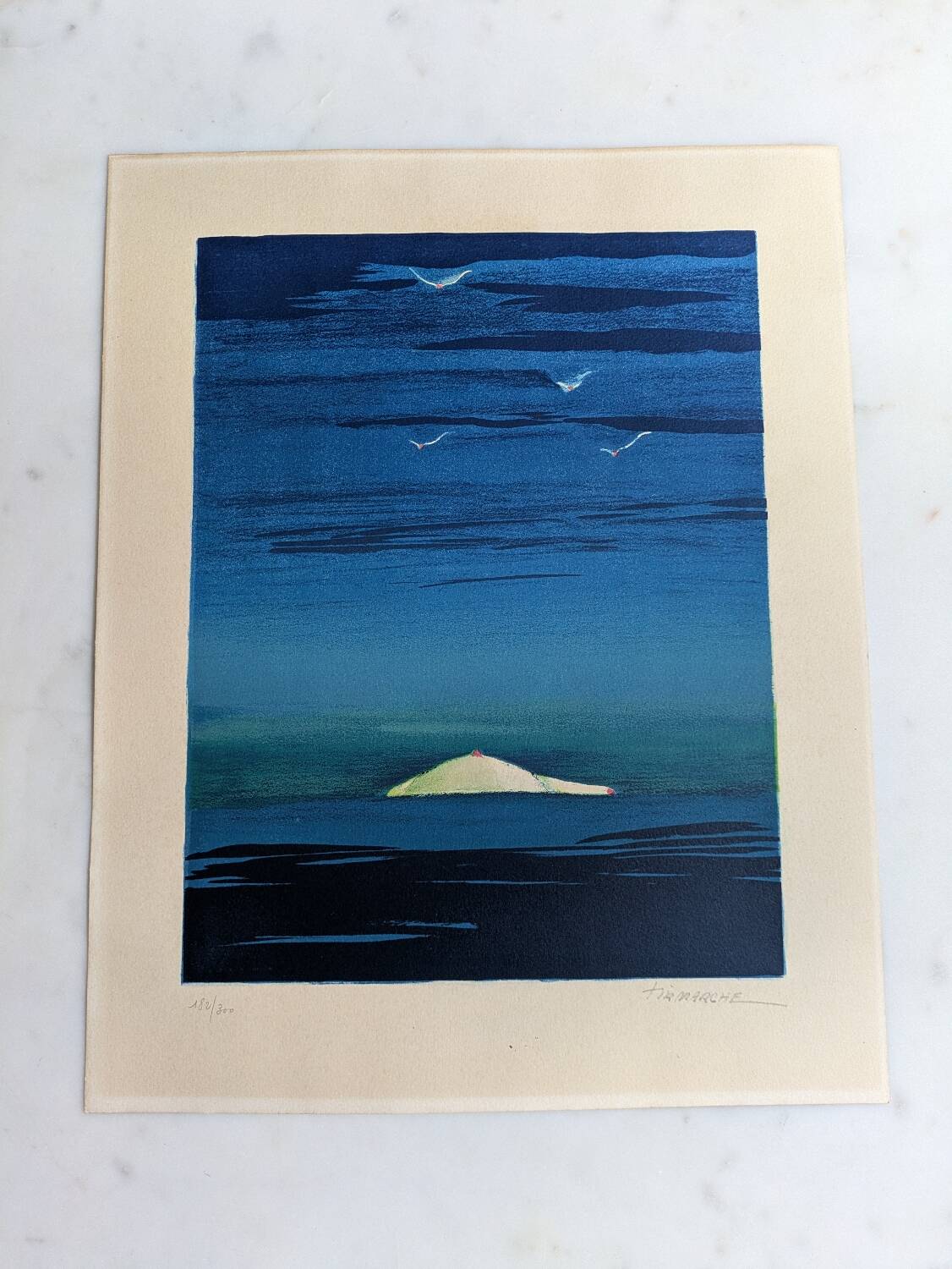 Silkscreen by Maurice Tirmarche