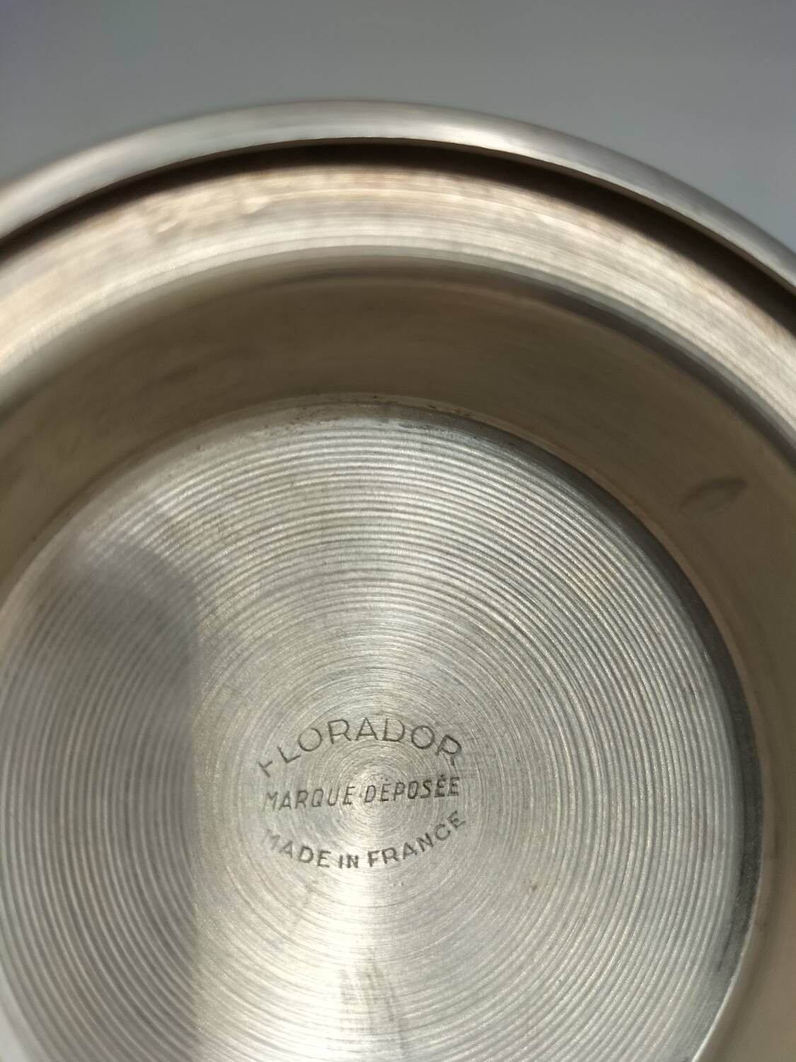 Silver-plated butter dish
