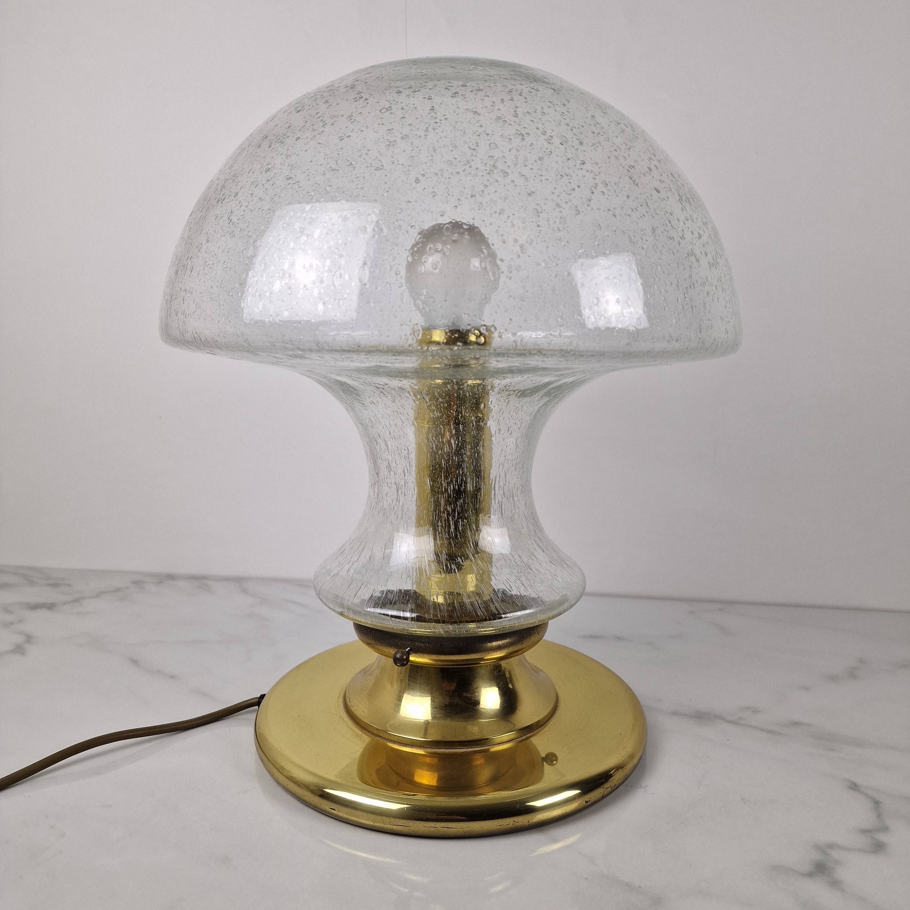Large sculptural table lamp by Baum-Leuchten, Neheim-Hüsten, Germany, 1970s