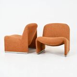 Pair of Alky Armchairs by Giancarlo Piretti for Anonima Castelli, 1970s