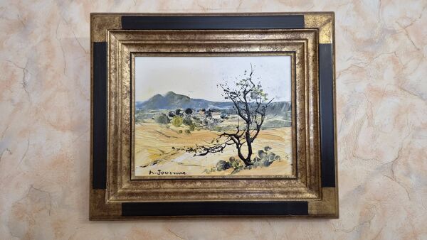 Huile sur toile « Le vieil arbre » — Michel Jouenne (Format 5F))