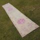 Vintage Turkish hallway rug 74x399 cm
