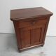 Antique oak one door cabinet