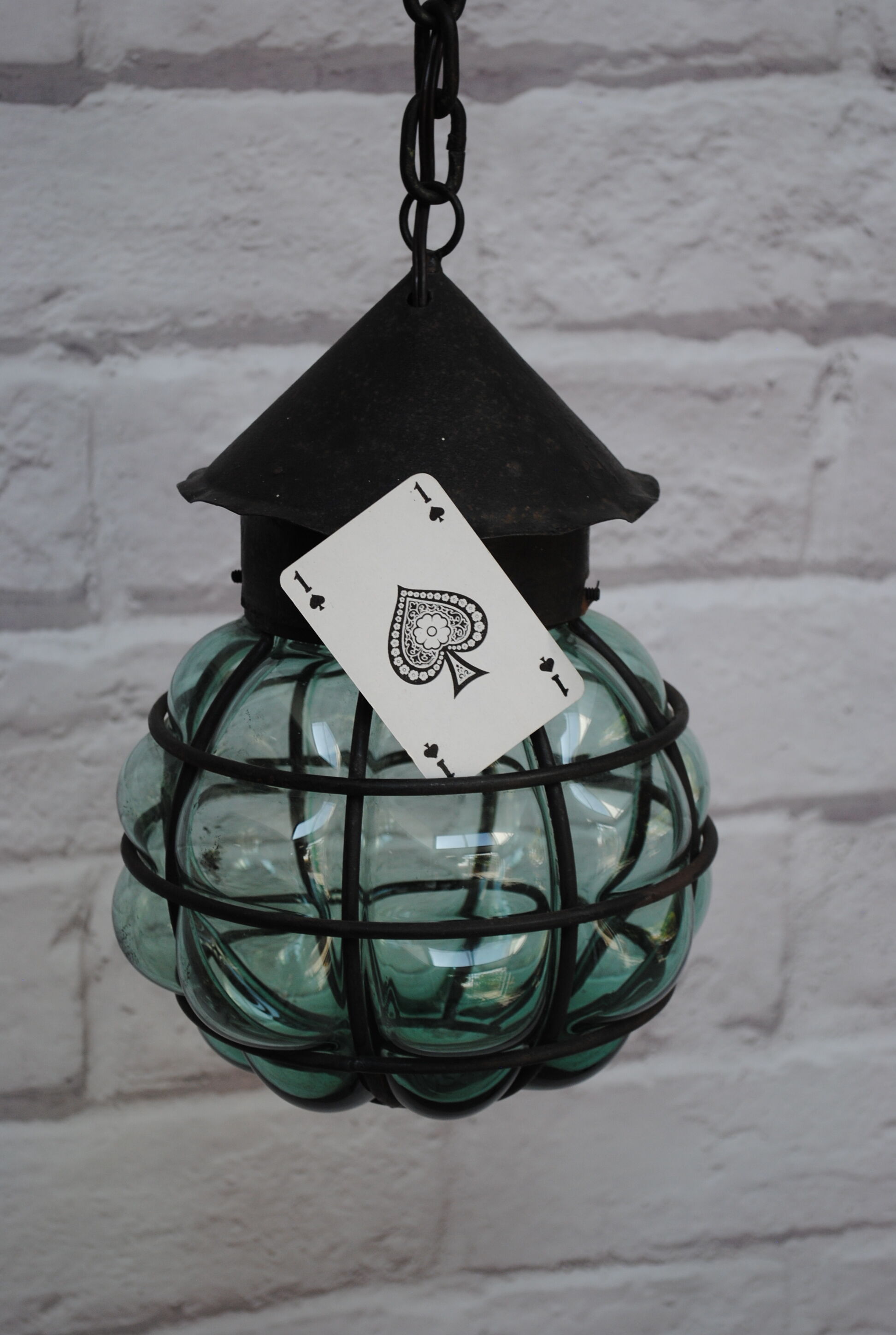 Blown glass suspension