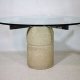 Paracarro Dining Table by Giovanni Offredi for Saporiti Italia, 1970s