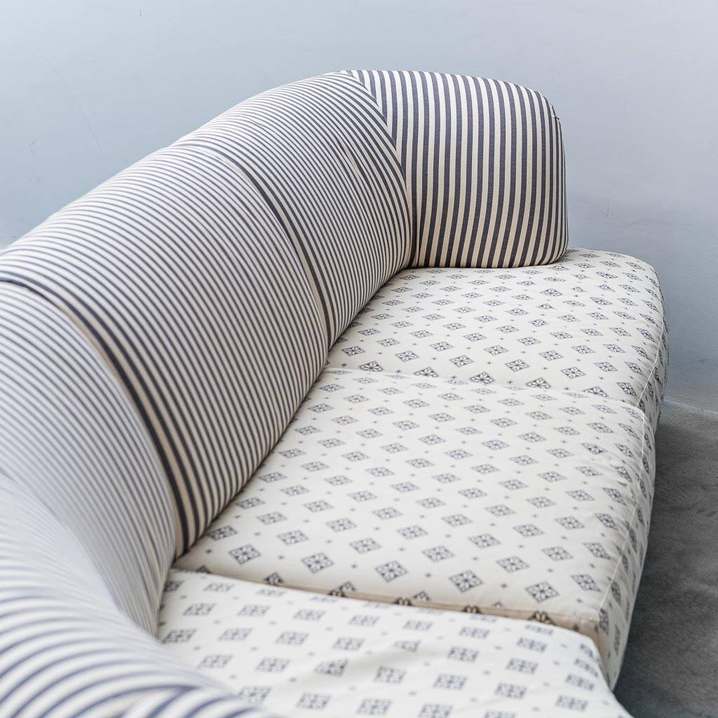 Divano modulare a 4 elementi di busnelli italia anni ’70 vintage modernaria