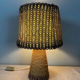 Vintage rope lamp