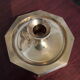 Pair of brass candle holders