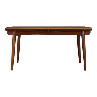 Wooden table, model AT-312, Danish design, 1960s, designer: Hans J. Wegner, manufacturer: Andreas Tu