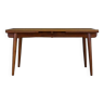 Table en bois, modèle AT-312, design danois, années 1960, designer : Hans J. Wegner, fabricant : Andreas Tu