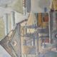 Antoine Burger (1942-2016) The church - Oil on canvas - Signed