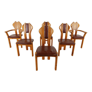 chaises de salle à manger - 1970