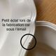 Set de 8 assiettes creuse "Ivoire à godrons" Digoin Sarreguemines