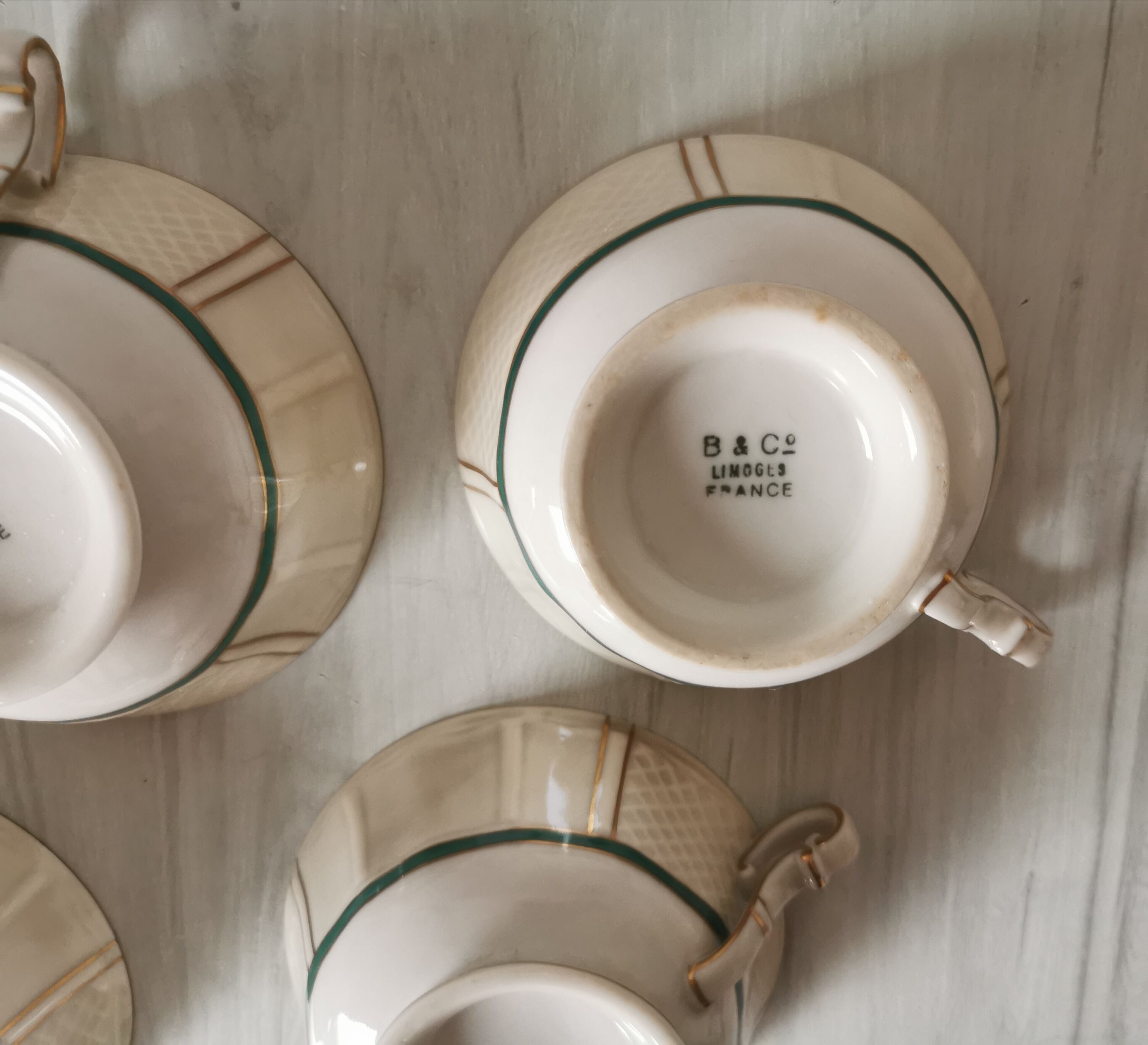 Dessert service and coffee Bernardaud Limoges