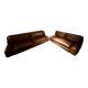 set of 2 leather sofas
