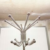 Manail holder parrot metal chrome industrial 1960