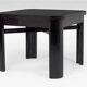 Table basse art déco en acajou par Otto Prutscher