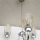 Metal and glass suspension