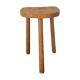 Ancien tabouret de traite tripode