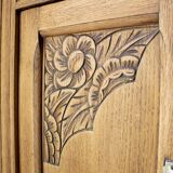 buffet sideboard solid oak Art Deco