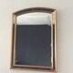 Miroir doré à  parcloses Deknudt des années 70