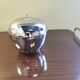Vintage chrome apple ice bucket