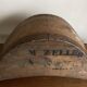Neo-classical Empire box 1860 in curved wood shape XXL