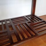 Console en bois sombre, d'asie du sud est